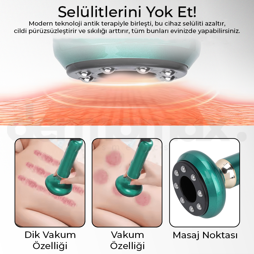 DermoMax Anti Selülit Vakumlu Masaj Aleti