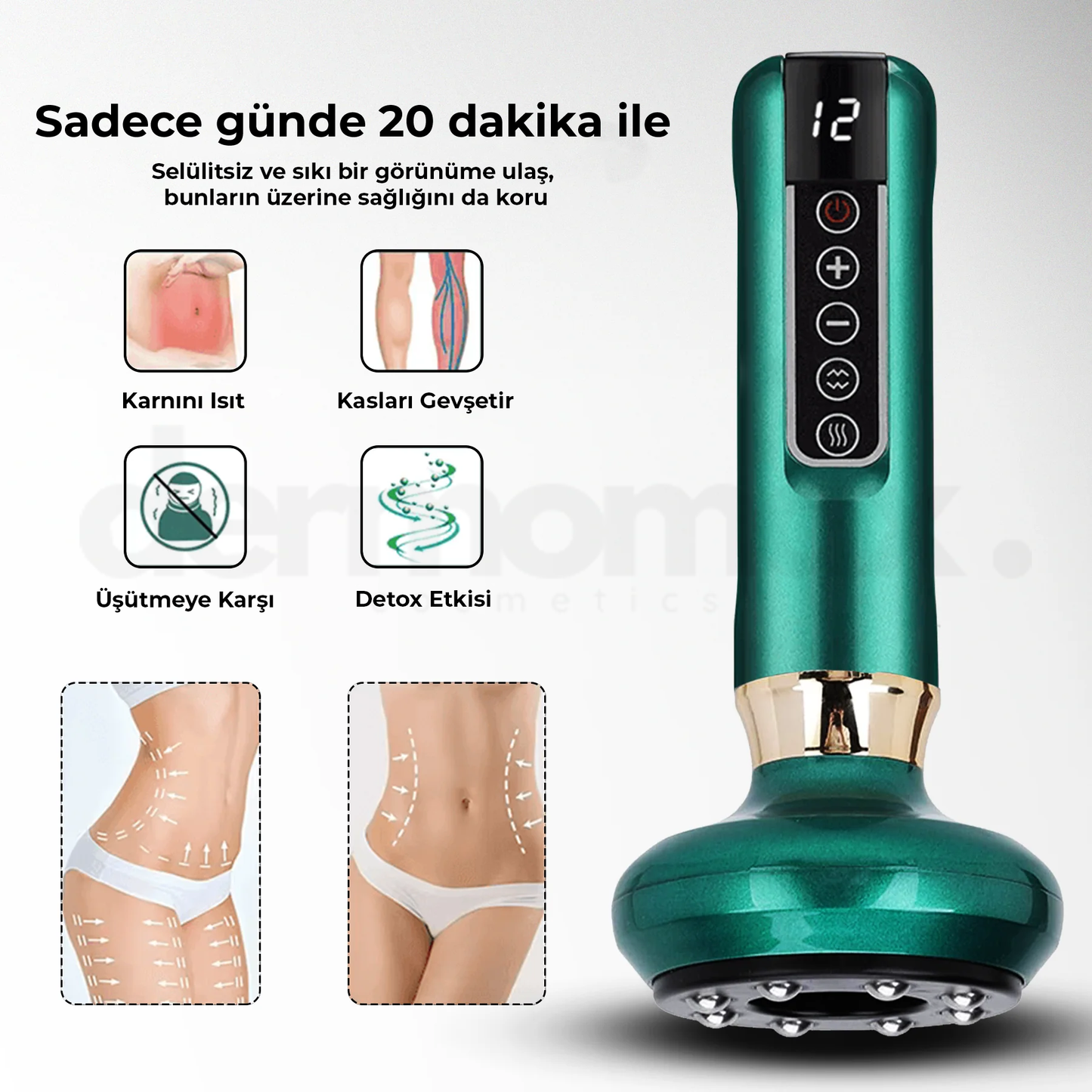 DermoMax Anti Selülit Vakumlu Masaj Aleti